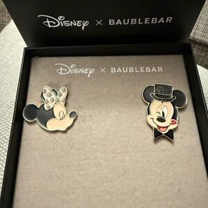 BaubleBar Disney Mickey and Minnie Earrings